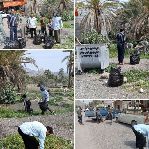اجرای طرح  ملی مسیرسبز- ایران پاک در  شهرستان رودان