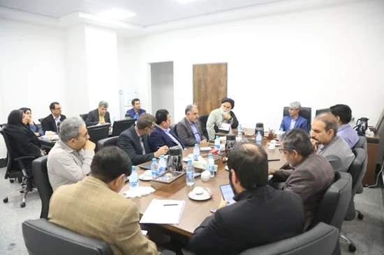 جلسه هیئت رئیسه دانشگاه علوم پزشکی هرمزگان در پردیس دانشگاه
