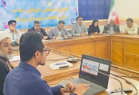 کارگروه اجتماعی،فرهنگی،سلامت، زنان و خانواده شهرستان سیریک برگزار شد