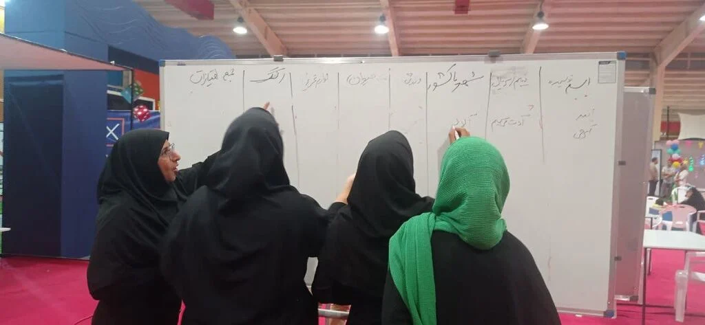 حضور کانون پرورش فکری در جشنواره خانوادگی «بازیما» در قشم