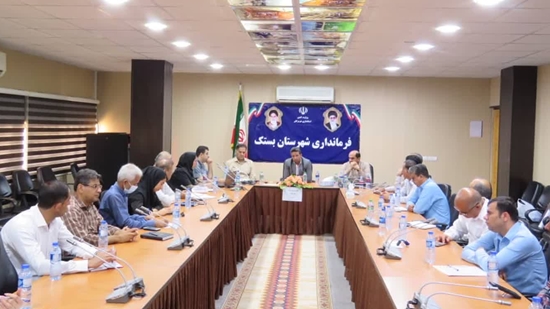 دومین جلسه شورای سلامت شهرستان بستک در سالجاری برگزار شد