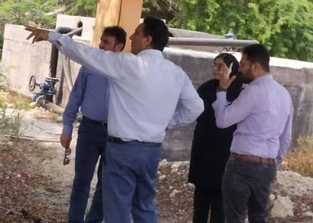 بازدید از تصفیه خانه و بررسی ژیت های لاروی آئدس در کیش