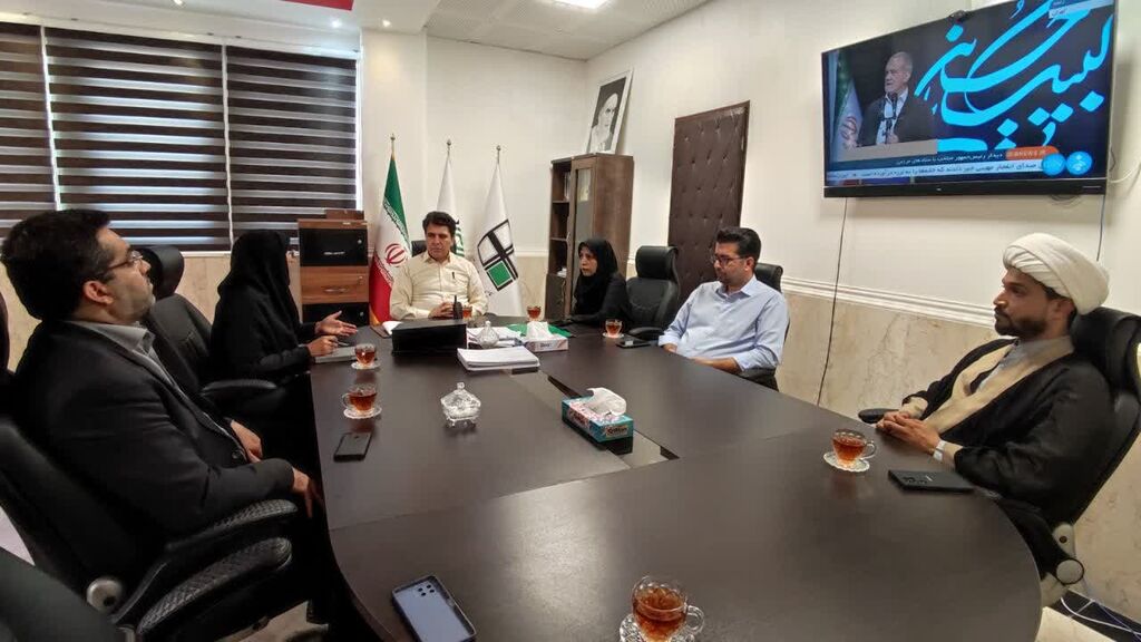 دیدار مدیرکل کانون پرورش فکری استان هرمزگان با مدیرعامل شهر جدید علوی