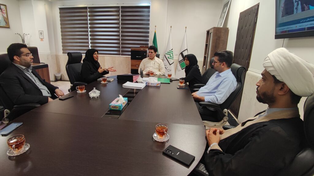 دیدار مدیر کل کانون پرورش فکری استان هرمزگان با مدیرعامل شهر جدید علوی 