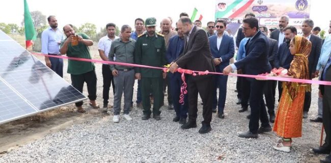 نخستین نیروگاه خورشیدی تجمیعی کشور در میناب افتتاح شد