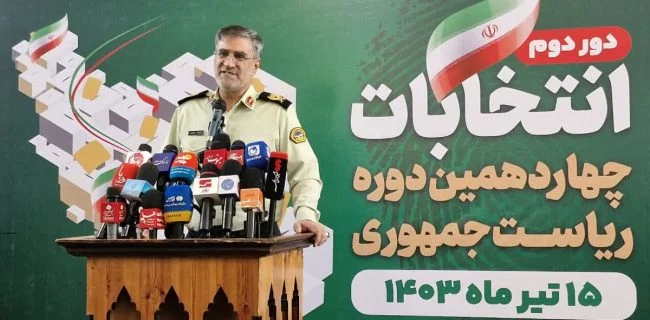 هیچگونه مشکل امنیتی در انتخابات نداشته ایم+فیلم