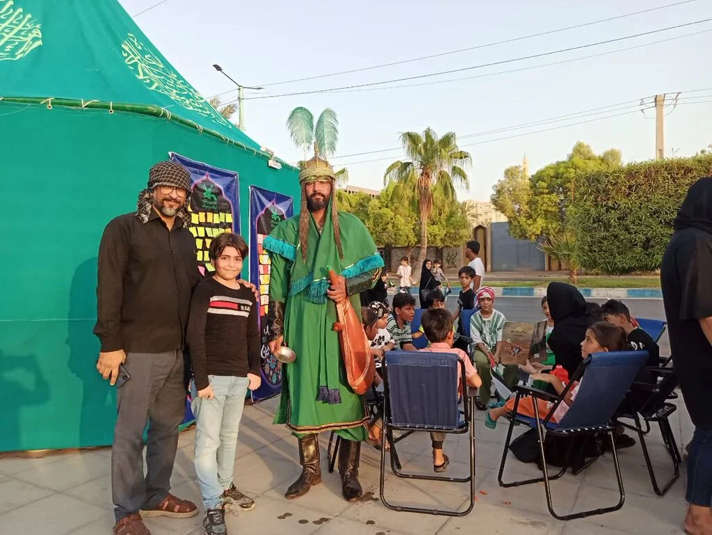 برپایی موکب «میهمانان کوچک امام حسین (ع)» کانون هرمزگان در پیاده روی جاماندگان اربعین حسینی