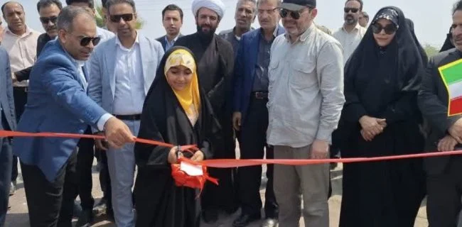 بهره برداری از طرح‌ها با حضور استاندار هرمزگان در ابوموسی