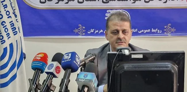تعیین الگوی کشت با دادههای هواشناسی/ پایش ۱۰۰ پدیده هواشناسی و ۲۷ نوع ابر در هرمزگان/ هرمزگان با ۱۶ ایستگاه هواشناسی مادر و ۱۰۸ ایستگاه بارانسنجی