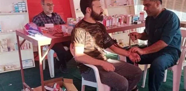 خدمترسانی ۷ درمانگاه تخصصی موکب شهید عراقیزاده در اربعین