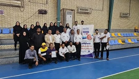 برگزاری مسابقات ورزشی کارکنان اورژانس ۱۱۵ هرمزگان