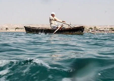 هفتمین دوره مسابقه هوری رانی در روستای سهیلی جزیره قشم برگزار شد