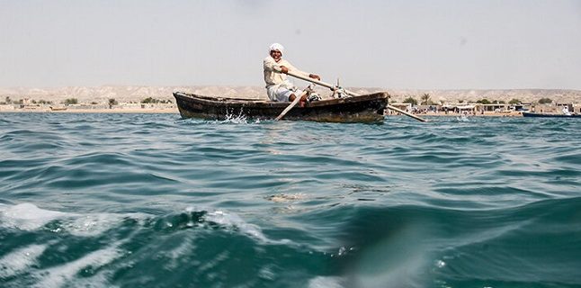 هفتمین دوره مسابقه هوری رانی در روستای سهیلی جزیره قشم برگزار شد