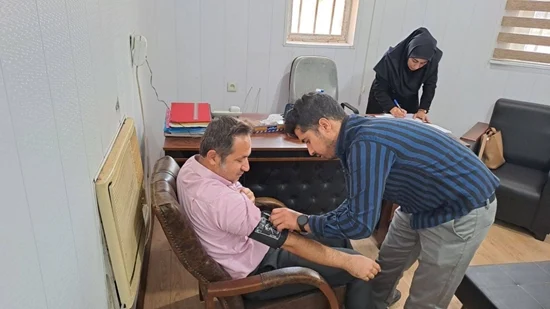 اجرای پویش ملی «من هم تست اچ.آی.وی میدهم» در شهرستان ابوموسی