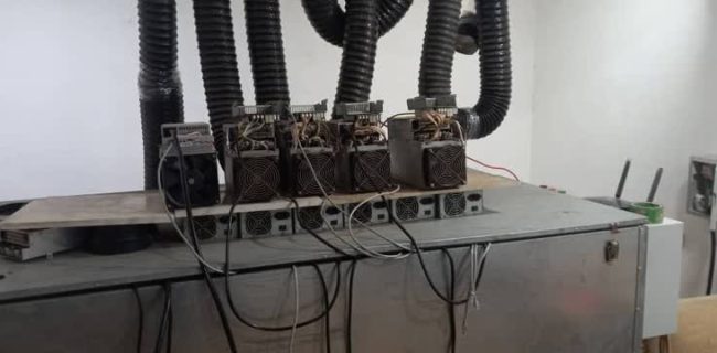 جمع آوری ۷ دستگاه ماینر غیرمجاز در غرب هرمزگان