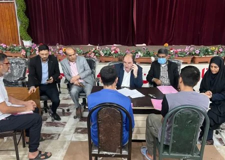 دیدار مدیرکل تعزیرات حکومتی با زندانیان