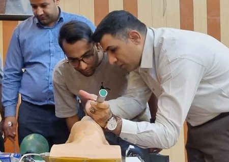 برگزاری کارگاه مهارتی احیای پایه و پیشرفته بزرگسال، مادر باردار و کودک، توسط حوزه معاونت درمان دانشگاه
