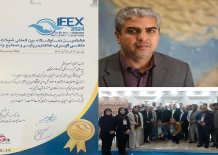 تقدیر معاون وزیر و رئیس سازمان شیلات ایران و ستاد برگزاری هشتمین نمایشگاه بین المللی (IFEX ۲۰۲۴)از مدیرکل شیلات هرمزگان