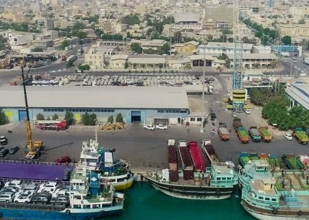 جابه‌جایی کالا در بنادر غرب هرمزگان از مرز ۹٫۵ میلیون تن عبور کرد