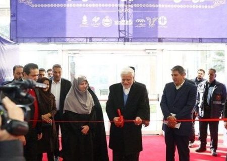 حضور معاون اول رییس جمهور در غرفه شرکت تامین و توسعه زیرساخت خلیج فارس