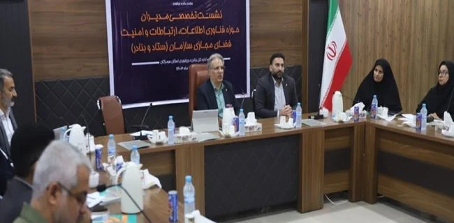 هماندیشی مسئولان و کارشناسان فاوای بنادر کشور در قشم