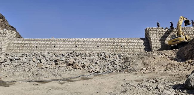 پیشرفت فیزیکی ۷۰ درصدی پروژه آبخیزداری حوزه نازدشت شهرستان رودان