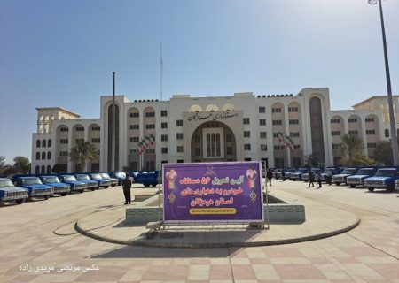 ۵۶ دستگاه خودرو، تحویل دهیاری های هرمزگان شد