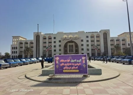 ۵۶ دستگاه خودرو، تحویل دهیاری های هرمزگان شد