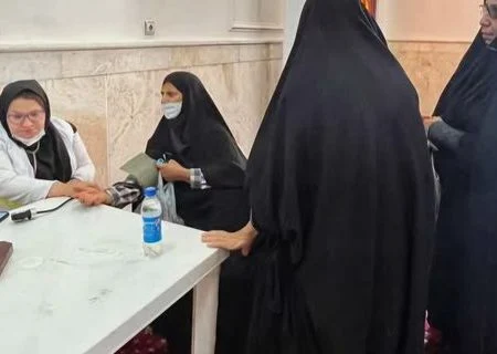 غربالگری سلامت نمازگزاران در نماز جمعه شهر بندرعباس