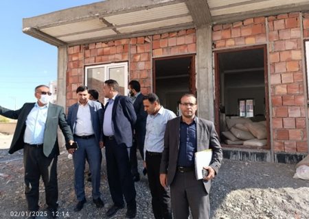 مساعدت معاونت توسعه دانشگاه در تکمیل پروژ های عمرانی بیمارستان امام علی(ع)  شهرستان رودان