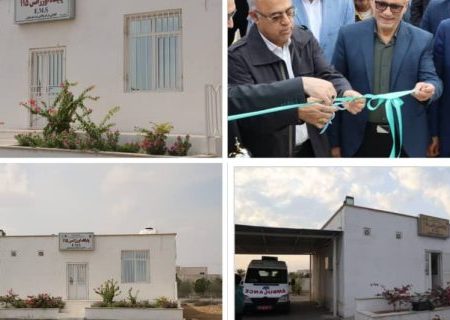 پایگاه اورژانس جاده ای تازیان افتتاح شد