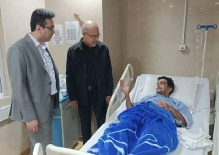 بازدید استاندار هرمزگان از روند خدمت‌رسانی در بیمارستان شهید محمدی