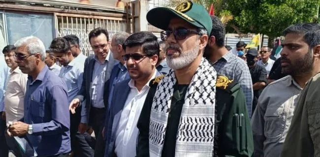 قدردانی از همبستگی بینظیر جامعه مهندسی و مردم هرمزگان در راهپیمایی روز قدس