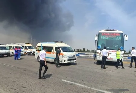 اورژانس پیش‌بیمارستانی هرمزگان با پشتیبانی کشوری در صحنه حاضر شد