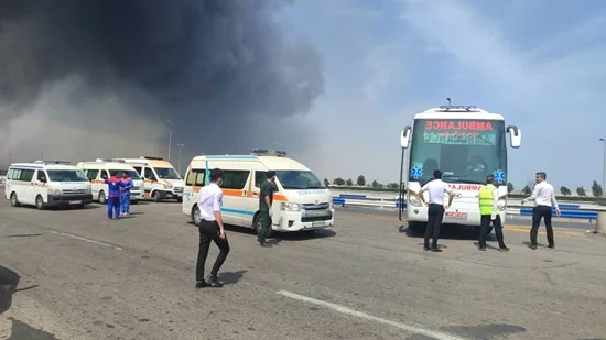 اورژانس پیش‌بیمارستانی هرمزگان با پشتیبانی کشوری در صحنه حاضر شد