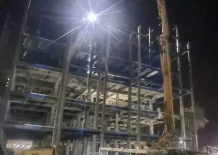  بازدید و ارزیابی روند اجرایی احداث راهدارخانه مرکزی