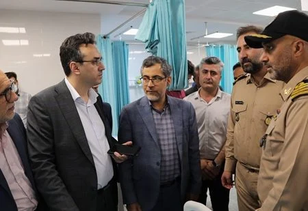 خدمات درمانی به مصدومان با تمام ظرفیت ادامه دارد