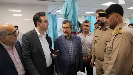 خدمات درمانی به مصدومان با تمام ظرفیت ادامه دارد