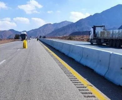 خط کشی بیش از ۱۰ هزار کیلومتر از راه های استان هرمزگان در سال ۱۴۰۳