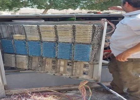 ارتباط تلفنی و اینترنتی ۸۰۰ مشترک در بندرعباس احیا شد