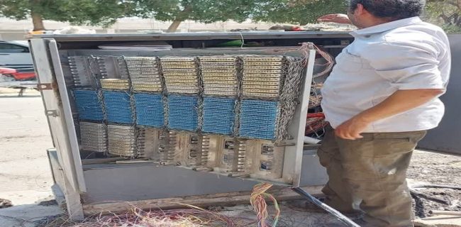 ارتباط تلفنی و اینترنتی ۸۰۰ مشترک در بندرعباس احیا شد