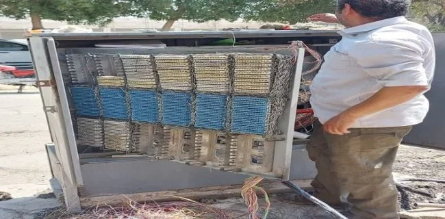 ارتباط تلفنی و اینترنتی ۸۰۰ مشترک در بندرعباس احیا شد