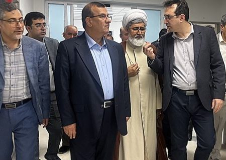 افتتاح بخش‌های جدید بیمارستان فارابی و آغاز ساخت درمانگاه زنگارد با حضور رئیس دانشگاه علوم پزشکی هرمزگان