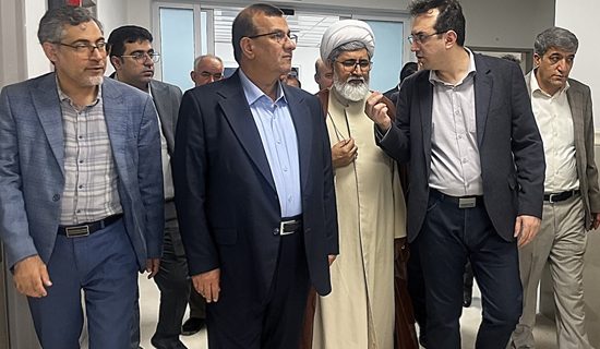 افتتاح بخش‌های جدید بیمارستان فارابی و آغاز ساخت درمانگاه زنگارد با حضور رئیس دانشگاه علوم پزشکی هرمزگان