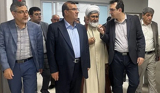 افتتاح بخش‌های جدید بیمارستان فارابی و آغاز ساخت درمانگاه زنگارد با حضور رئیس دانشگاه علوم پزشکی هرمزگان