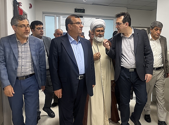 افتتاح بخش‌های جدید بیمارستان فارابی و آغاز ساخت مرکز خدمات جامع سلامت زنگارد با حضور رئیس دانشگاه علوم پزشکی هرمزگان