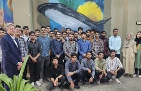 بازدید دانشجویان آموزش ابتدایی دانشگاه فرهنگیان بندرعباس از مرکز تخصصی علوم کانون