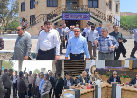 بازدید معاون صید و بنادر ماهیگیری و مدیرکل حراست سازمان شیلات ایران از ظرفیت‌های شیلاتی جزیره ابوموسی