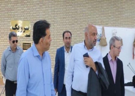 بازدید وزیر تعاون، کار و رفاه اجتماعی از بازارچه دائمی مشاغل خانگی