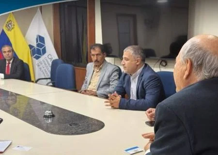 برگزاری نشست رئیس اتاق ملی صنایع غذایی ونزوئلا با هیأت تجاری اتاق بازرگانی هرمزگان